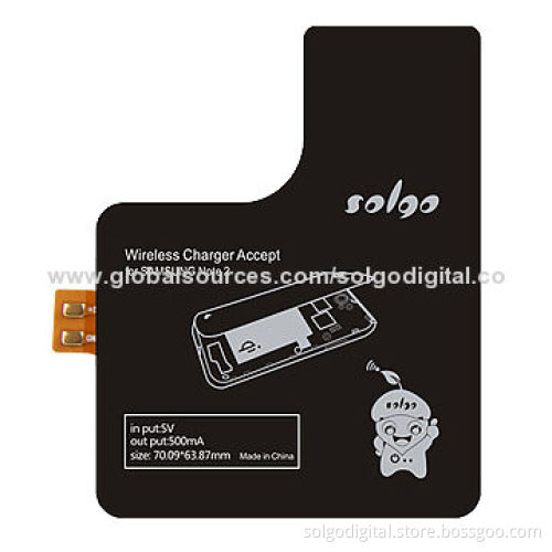 Wireless Charger Receiver Chip for Samsung Galaxy Note II, 5V/1A Input Power Supply